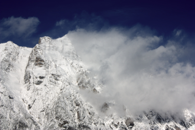Alpen im Winter